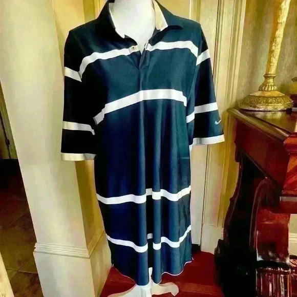 Nike Golf Task Performance Dry Fit shirt. Large. NWOT. Exc cond. vented mens - Picture 3 of 8